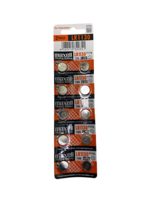 LR1130 AG10 MAXELL SET X 10