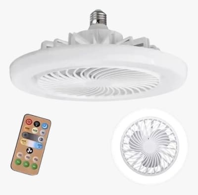 AMPOLLETA CON VENTILADOR 3 MODOS DE ILUMINACION 2621120