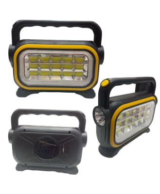 LINTERNA SOLAR CON PAWER BANK LUSS NY-885A1