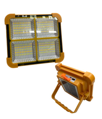 LED SOLAR LUZ CAJA NARARNJA LUSS-1601