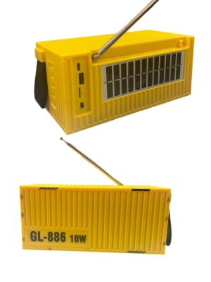 GL-886 PARLANTE SOLAR RECARGABLE 10W