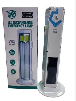 396928 LINTERNA LED SOLAR RECARGABLE PILA1