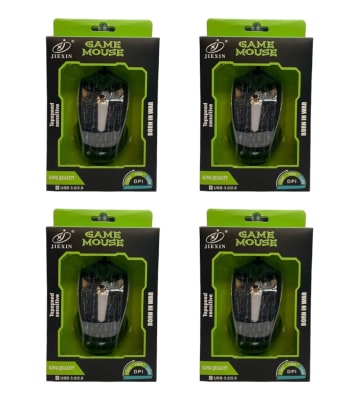 92070-6 PACK X 4 UNID MOUSE GAMER RGB USB 3.0 ALTA PRECISION