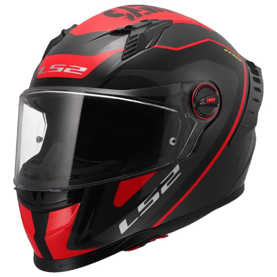 CASCO LS2 FF816 COSMOS STRIKE GRIS ROJO