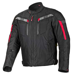 CHAQUETA AREX HUNTER NEGRO ROJO 0
