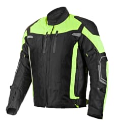 CHAQUETA AREX SPEED NEGRO VERDE NEON 0