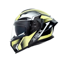 CASCO ABATIBLE AREX MR-903 SHOT BLANCO AMARILLO 0