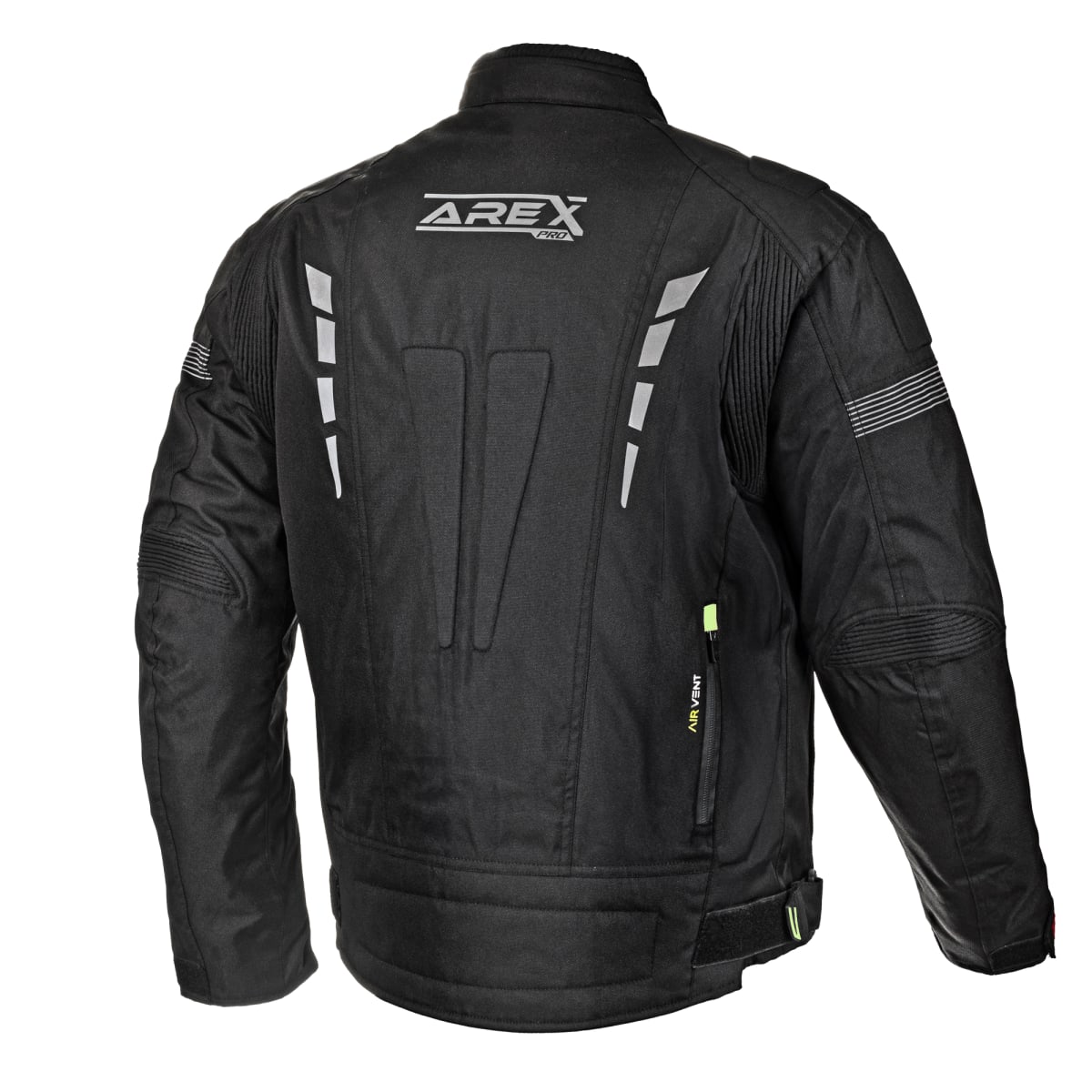 CHAQUETA AREX HUNTER NEGRO AMARILLO2