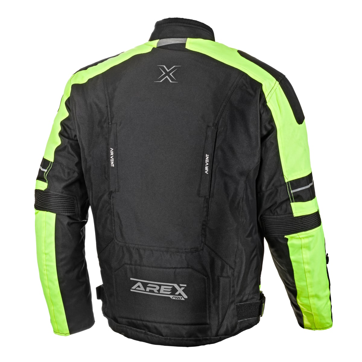 CHAQUETA AREX SPEED NEGRO VERDE NEON2