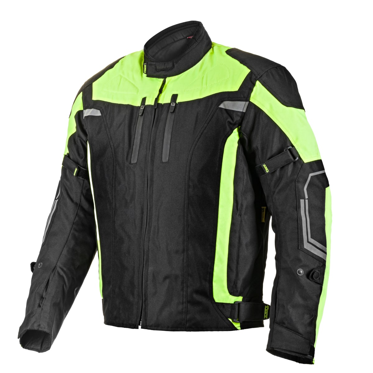CHAQUETA AREX SPEED NEGRO VERDE NEON1