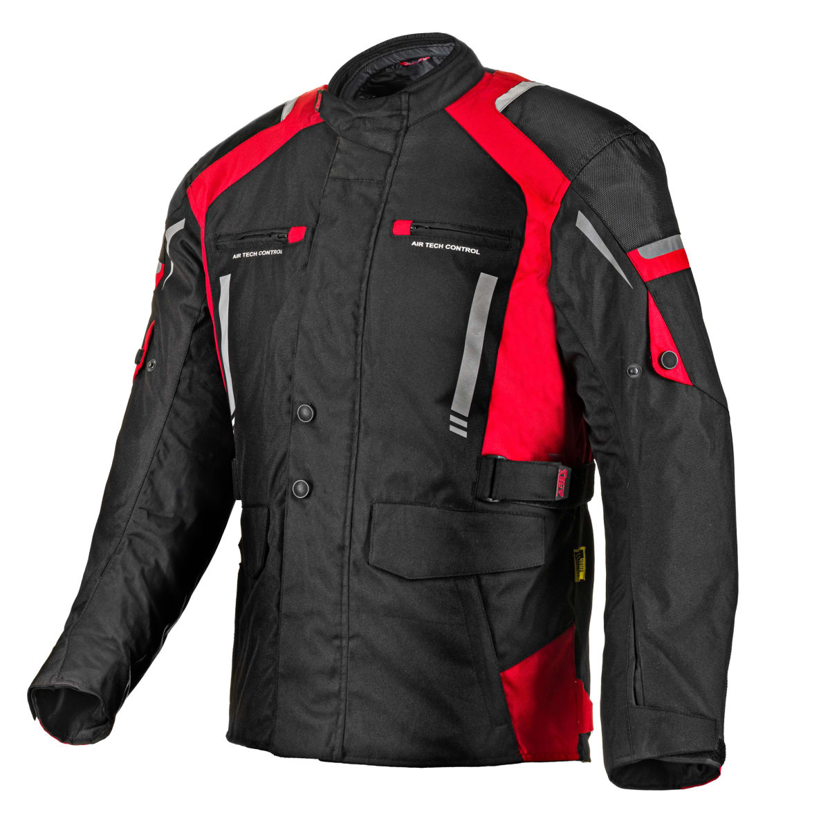 CHAQUETA AREX DRAX (3 CAPAS)  NEGRO/ROJO1