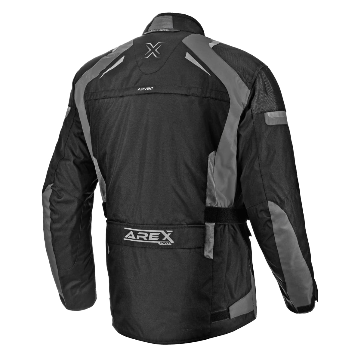 CHAQUETA AREX DRAX (3 CAPAS)  NEGRO/GRIS2