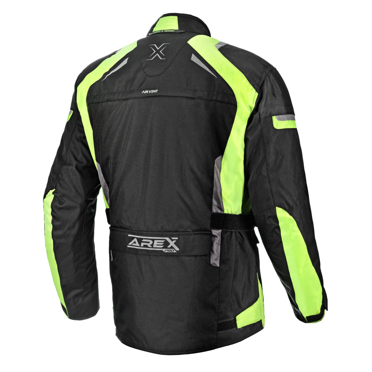 CHAQUETA AREX DRAX (3 CAPAS)  NEGRO/AMARILLO2