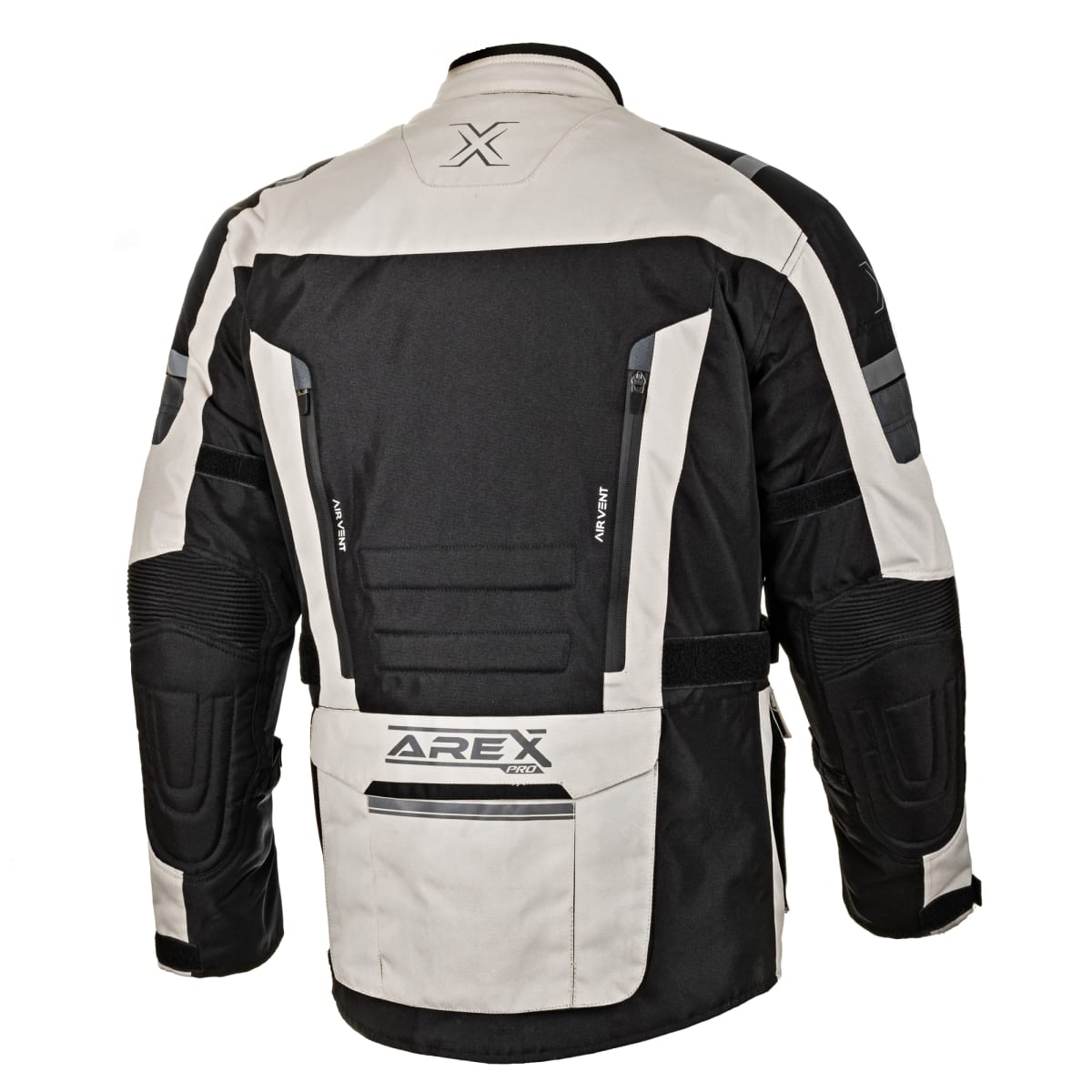 CHAQUETA AREX TERRA 3 CAPAS NEGRO GRIS2
