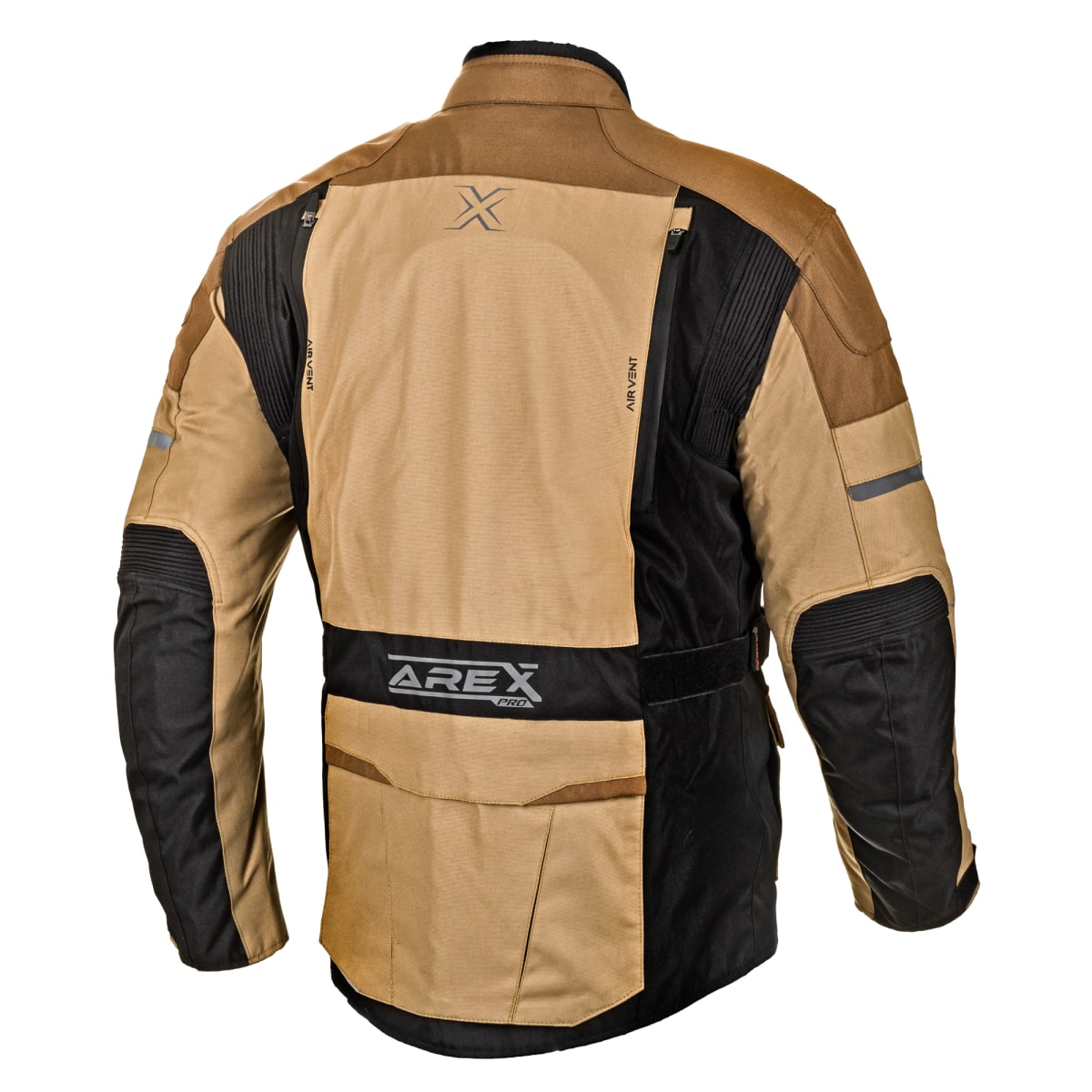 CHAQUETA AREX ROUTE (3 CAPAS)  NEGRO/CAFÉ2