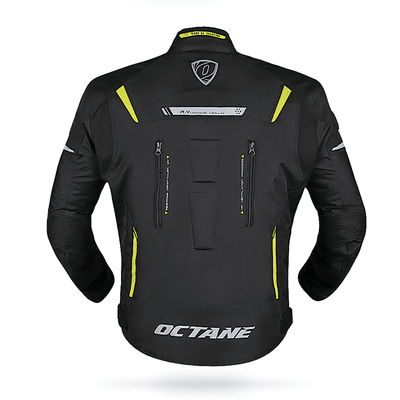 CHAQUETA OCTANE CONTRACT NEGRO/AMARILLO FLUOR2