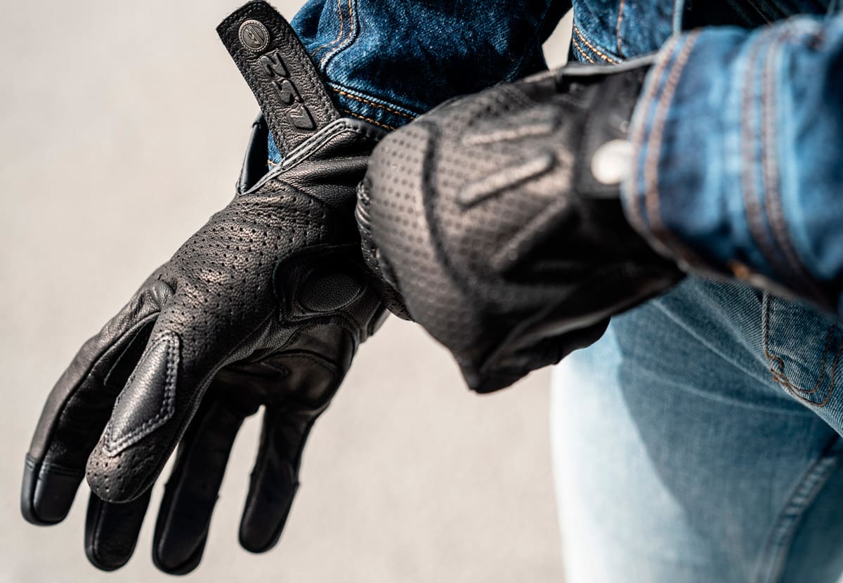 GUANTE LS2 RUST NEGRO HOMBRE2