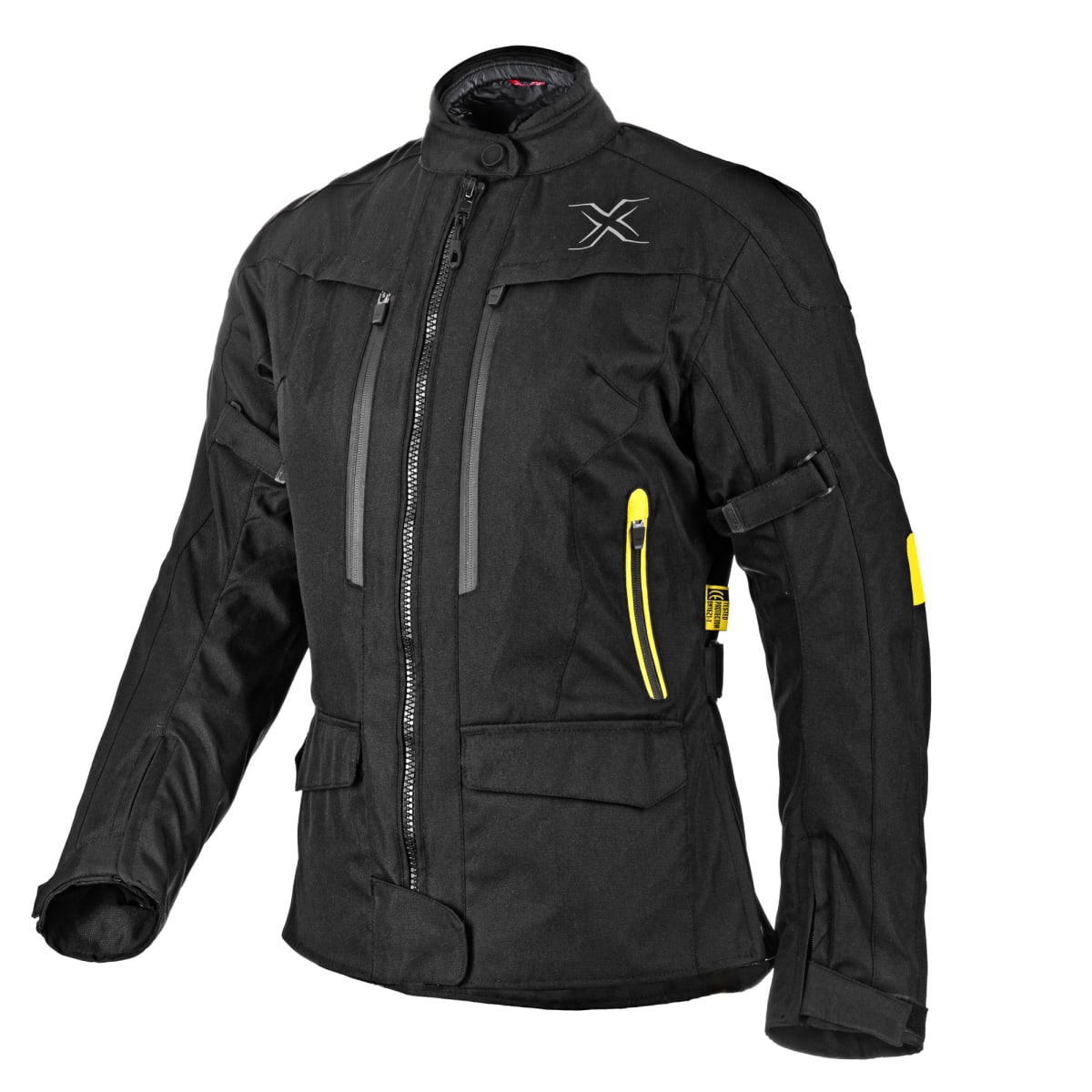 CHAQUETA AREX WANDA (3 CAPAS) LADY FIT NEGRO/AMARILLO1