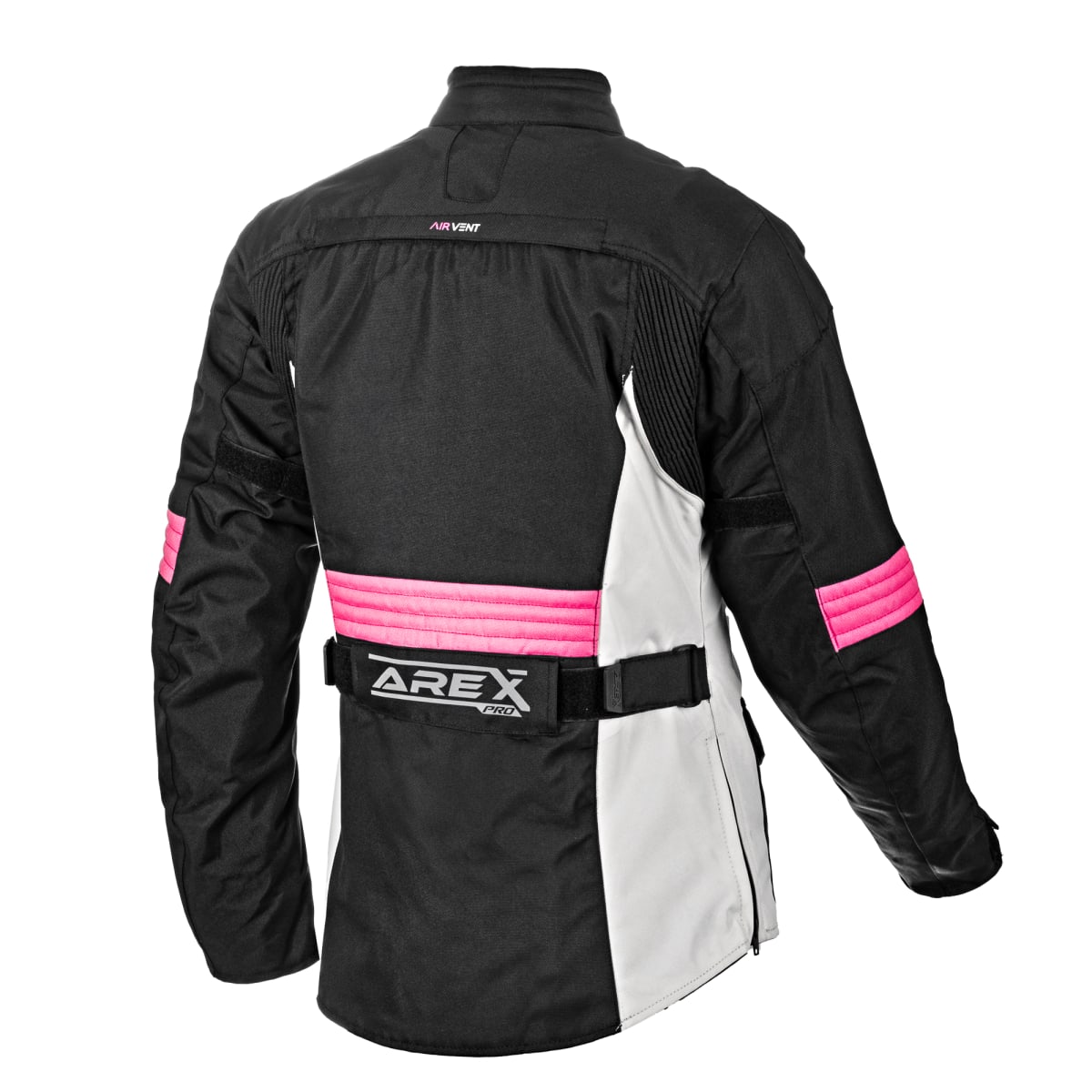 CHAQUETA AREX WANDA (3 CAPAS) LADY FIT NEGRO/BCO/FUCSIA2