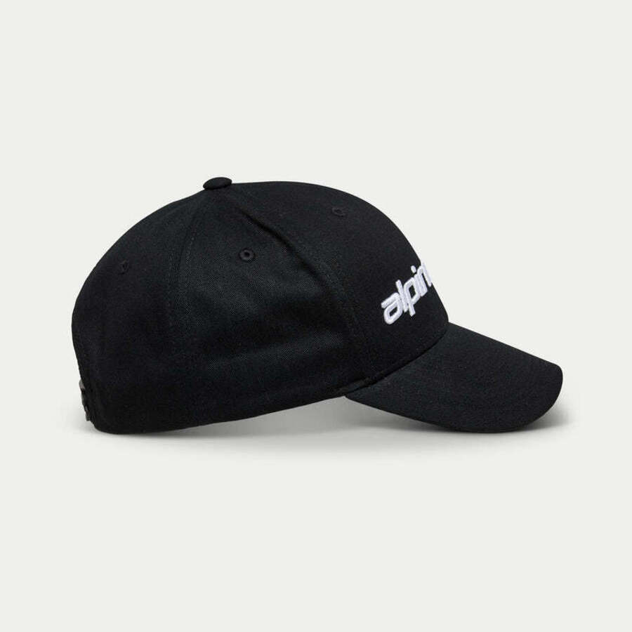 GORRO ALPINESTARS LINEAR WORDMARK 2.0 NEGRO BLANCO4
