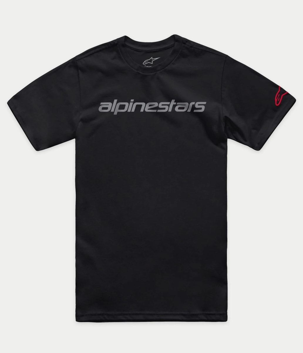 ALPINESTARS POLERA LINEAR WORDMARK 2.0 CSF NEGRO1