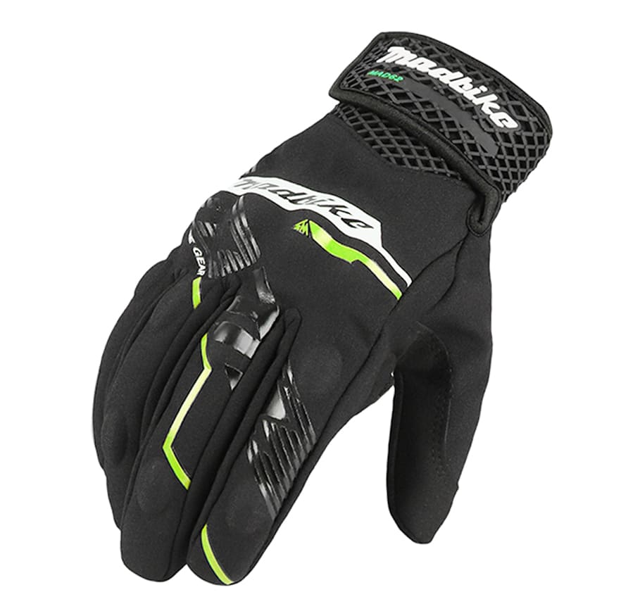 GUANTE MAD-62 MR-1220106 NEGRO LINEA AMARILLO1