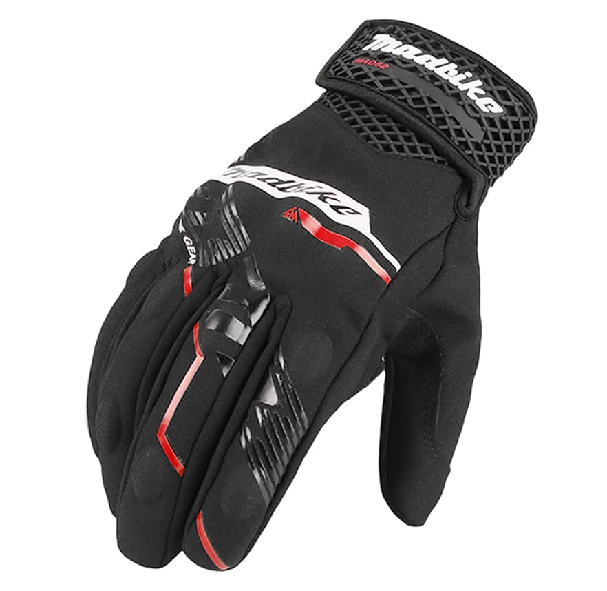 GUANTE MAD-62 MR-1220107 NEGRO LINEA ROJA1