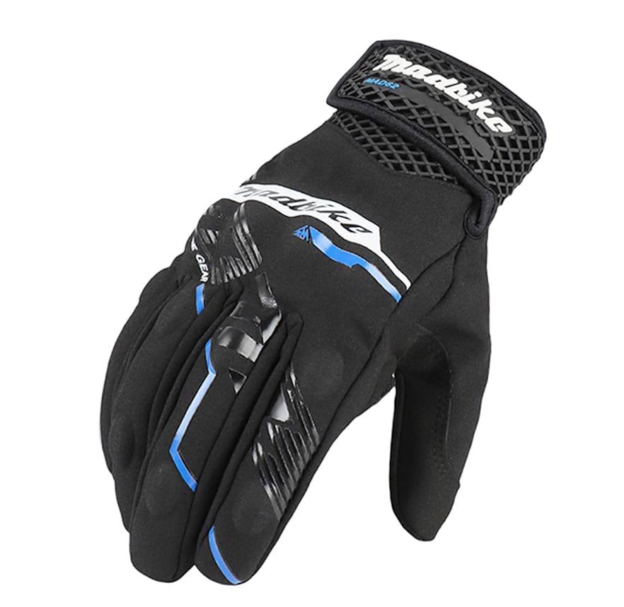 GUANTE MAD-62 MR-1220108 NEGRO LINEA AZUL1