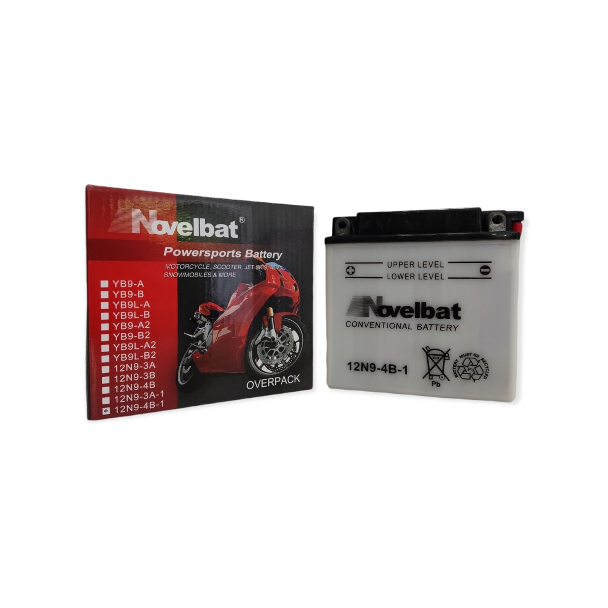 BATERIA NOVELBAT 12N9-4B-1 CONVENCIONAL2