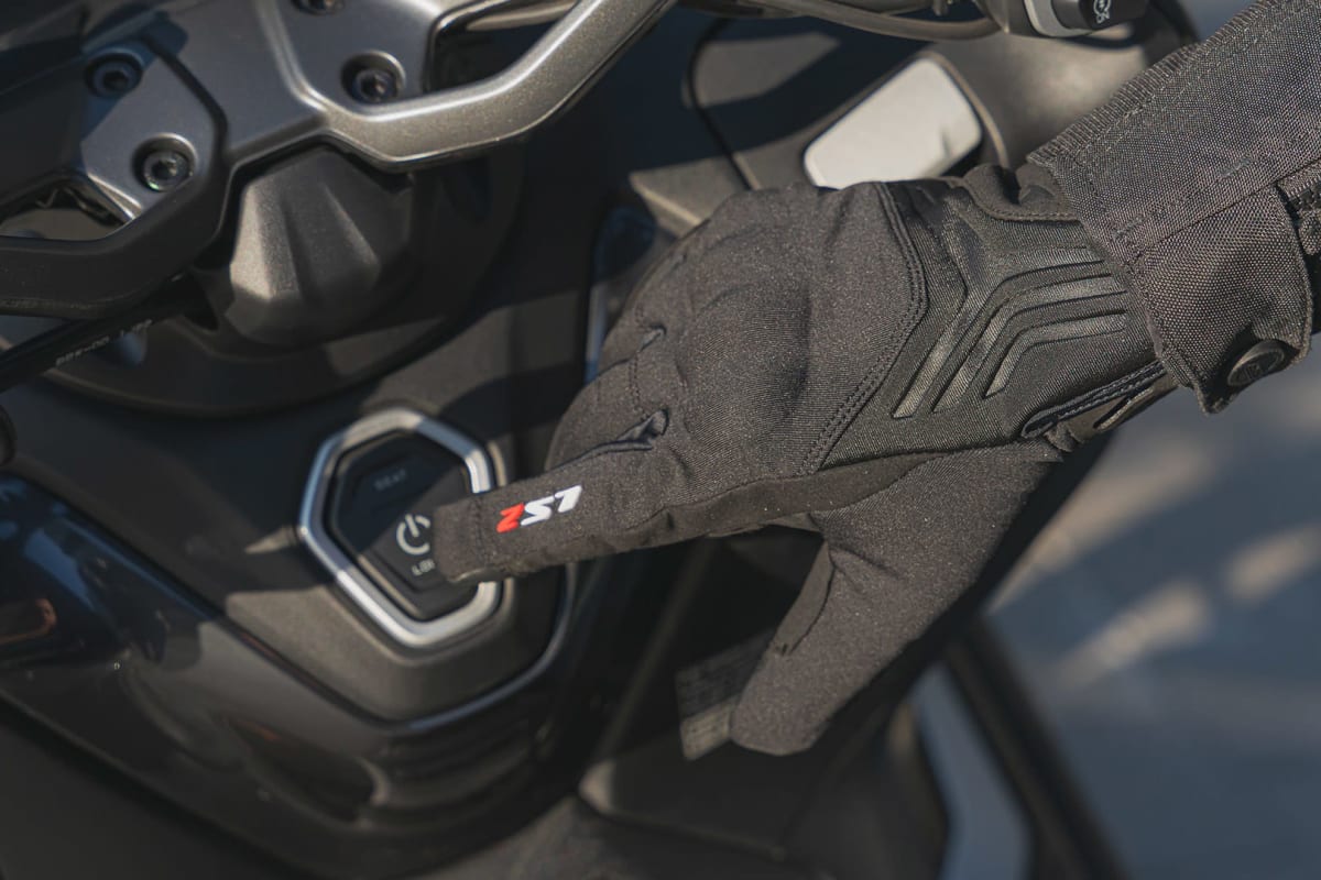 GUANTE LS2 JET II NEGRO HOMBRE5