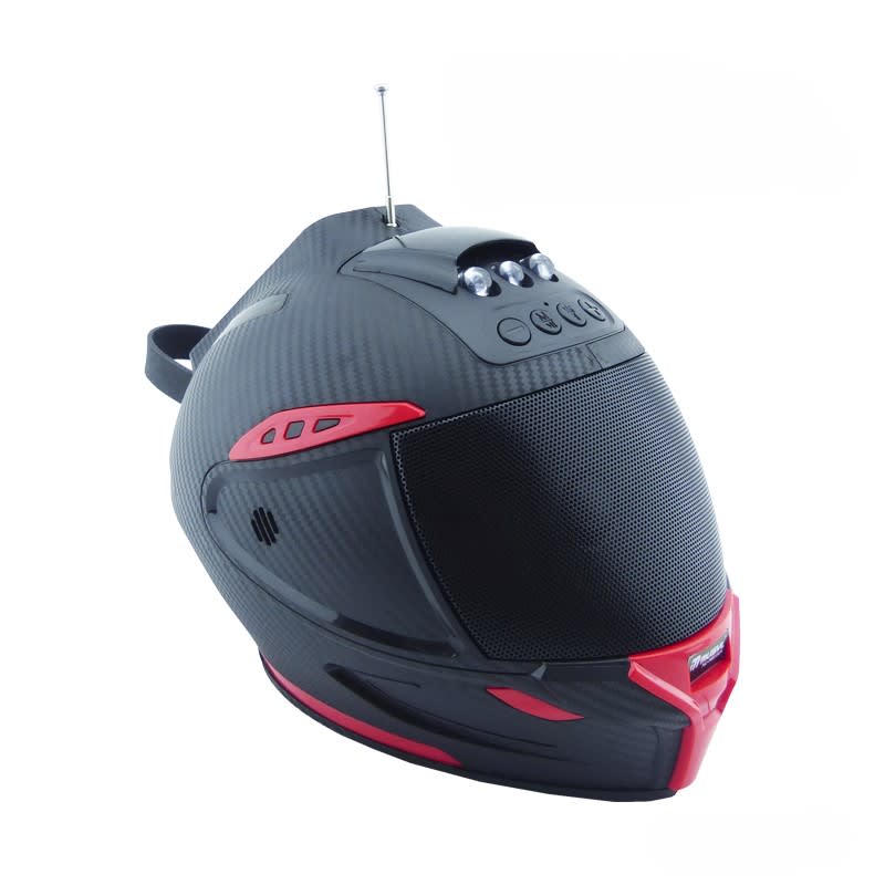 Parlante Solar Tipo Casco Bluetooth Modelo MUSYL M-60 Con USB, TF Y LED1