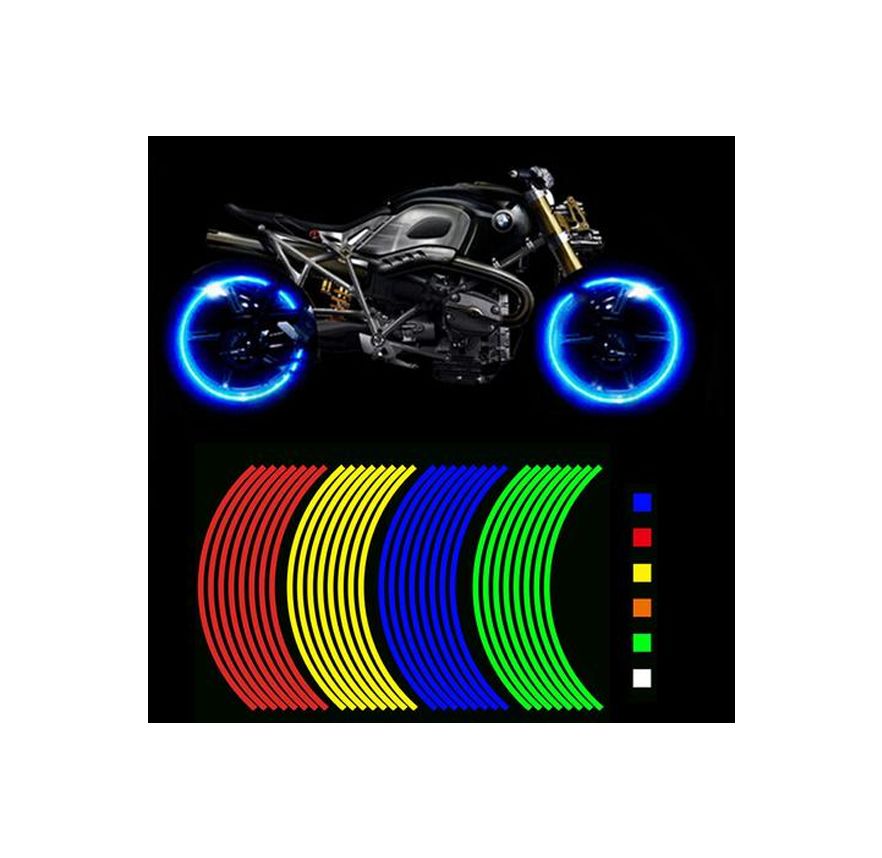 ADHESIVO REFLECTANTE LLANTA 17