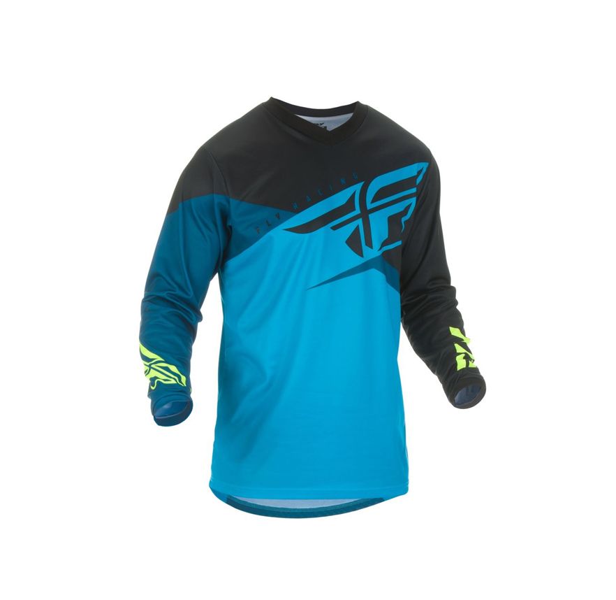 JERSEY FLY F-16 2019 AZUL/NEGRO/HI-VIZ1