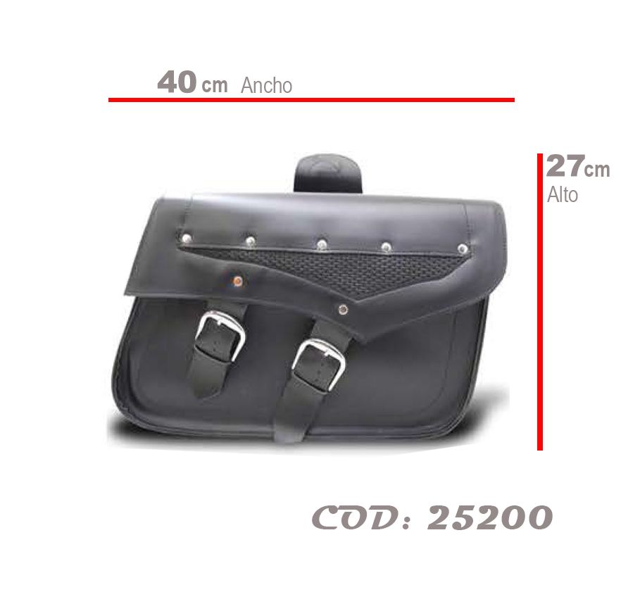 ALFORJAS CUERINA 20 LTS SPYDER MOD 21