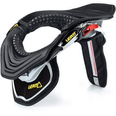 Cuello Leatt GPX Club Plus Gris/Negro PRODUCTO 2DA SELECCION1