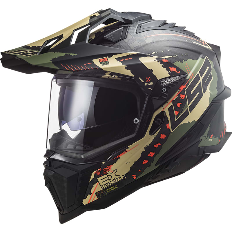 CASCO LS2 MX701 EXPLORER C EXTEND VER MILIT MAT1