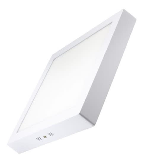 160666-9 PACK 10 UNID PLAFON SOBREPUESTO12W 16CM DIAM CUADRADO LUZ BLANCA2