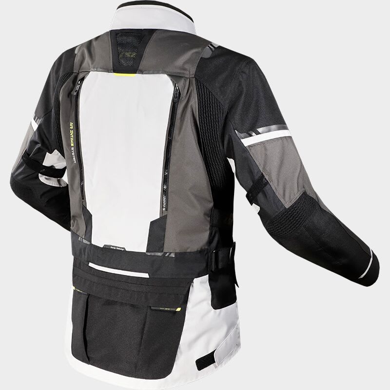 CHAQUETA LS2 NORWAY NEGRA GRIS AMARILLO3