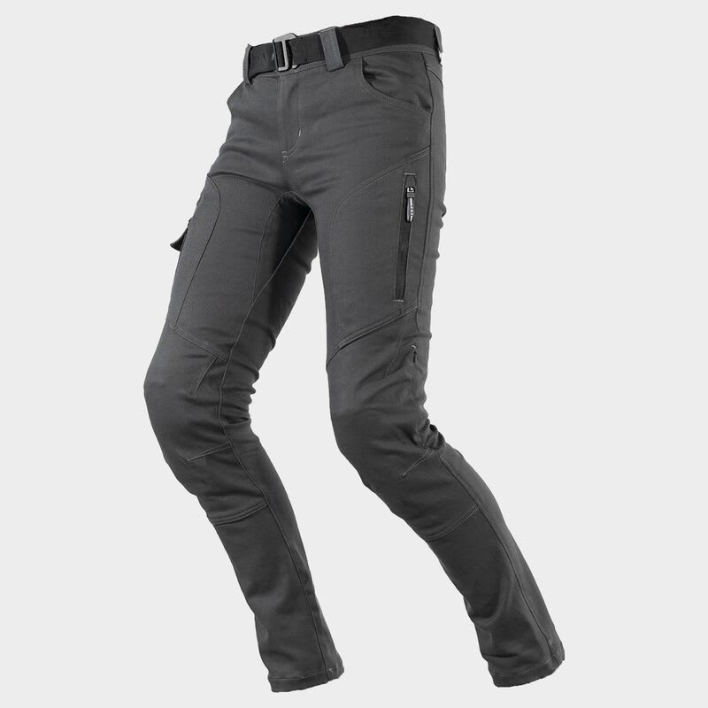 PANTALON LS2 STRAIGHT GRIS OSCURO1