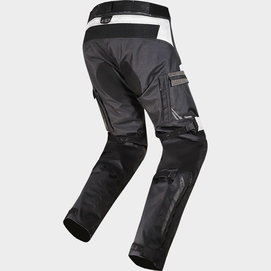 PANTALON LS2 NORWAY NEGRO GRIS7