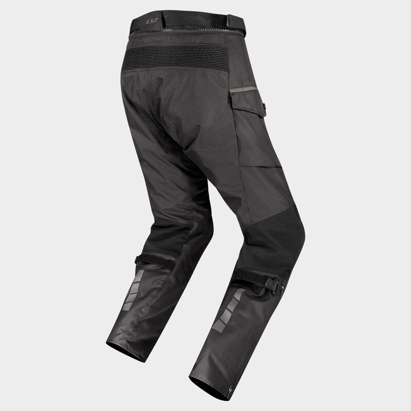 PANTALON LS2 TRAVEL NEGRO GRIS3