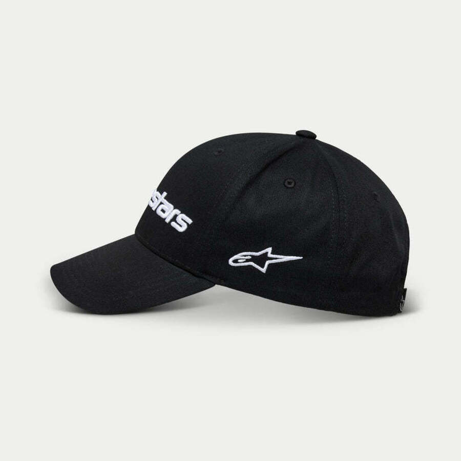 GORRO ALPINESTARS LINEAR WORDMARK 2.0 NEGRO BLANCO3
