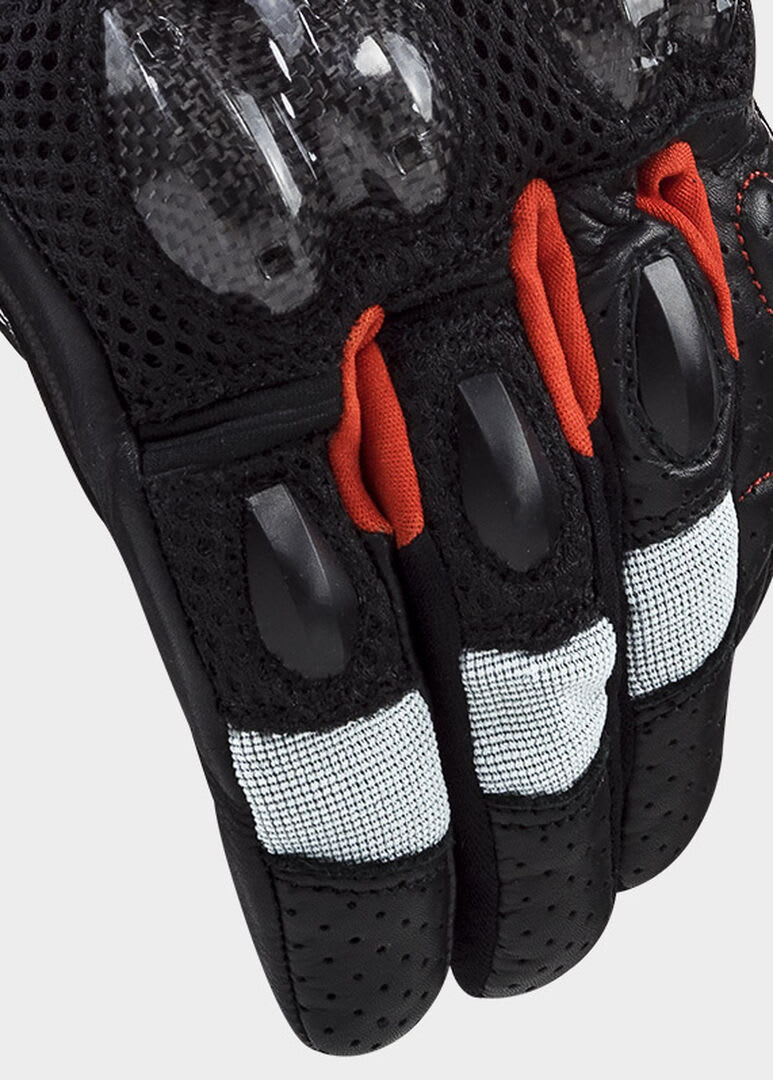 GUANTE LS2 SPARK II AIR NEGRO GRIS ROJO HOMBRE3