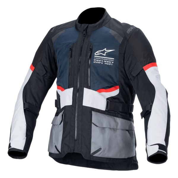 CHAQUETA ALPINESTARS ANDES AIR DRYSTAR AZUL OSCURO NEGRO1