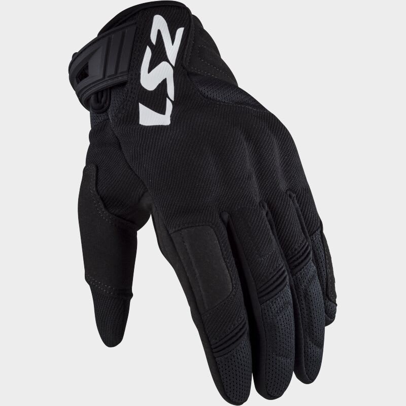 GUANTE LS2 SILVA NEGRO HOMBRE1