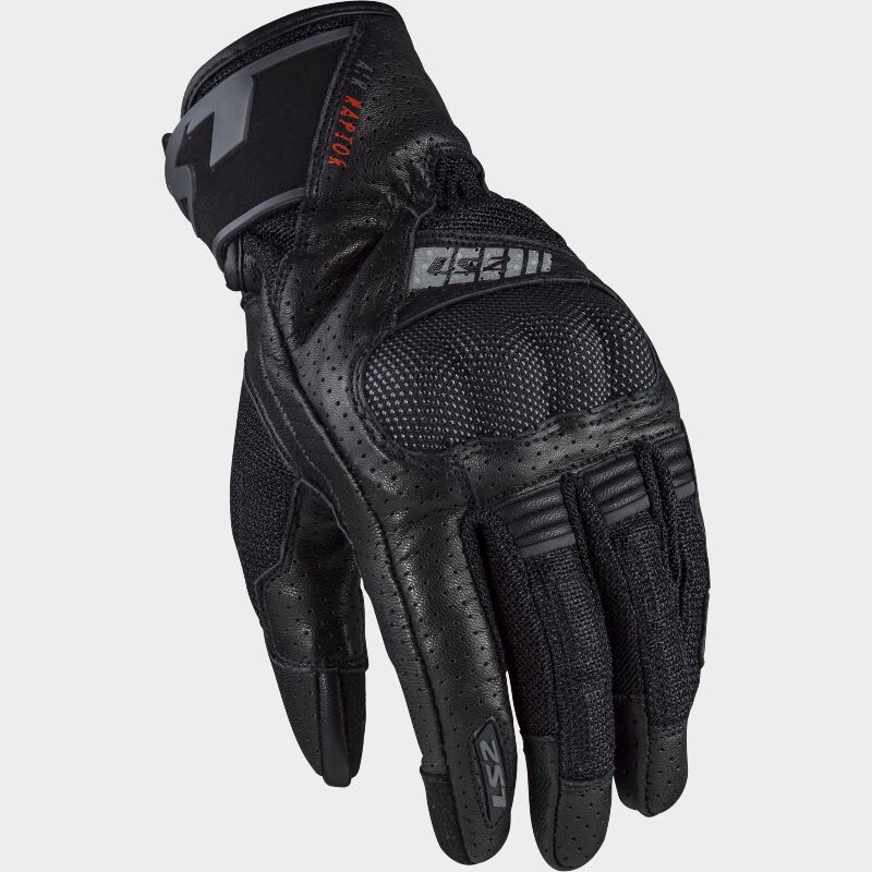 GUANTE LS2 AIR RAPTOR NEGRO HOMBRE1
