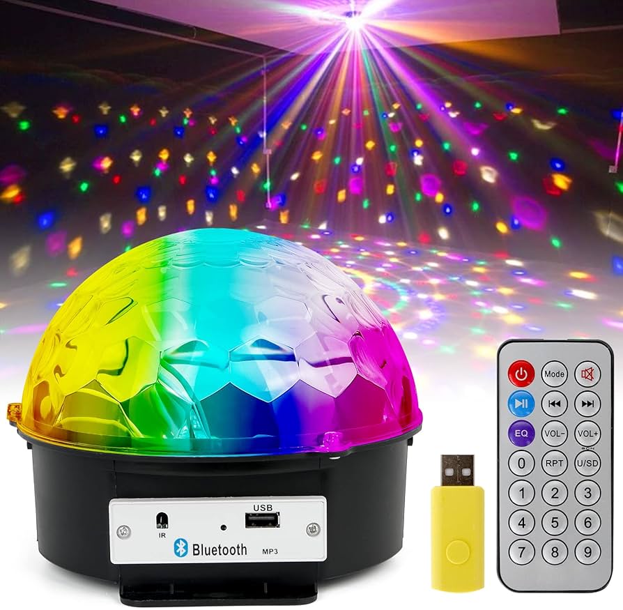 c8196 BOLA DISCO C/PARLANTE Y MICROFONO (20) 0