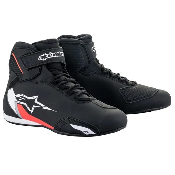 BOTA ALPINESTARS SEKTOR NEGRO ROJO1