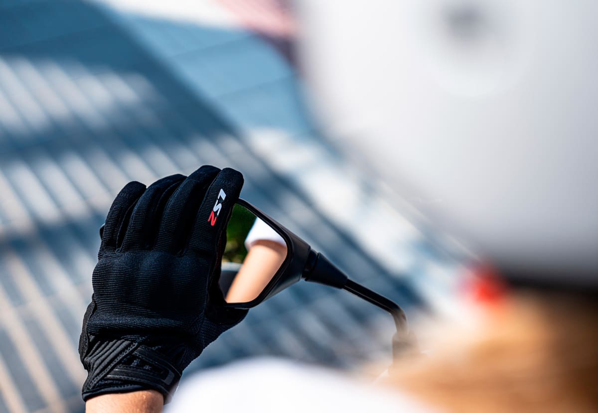 GUANTE LS2 DART II NEGRO HOMBRE5