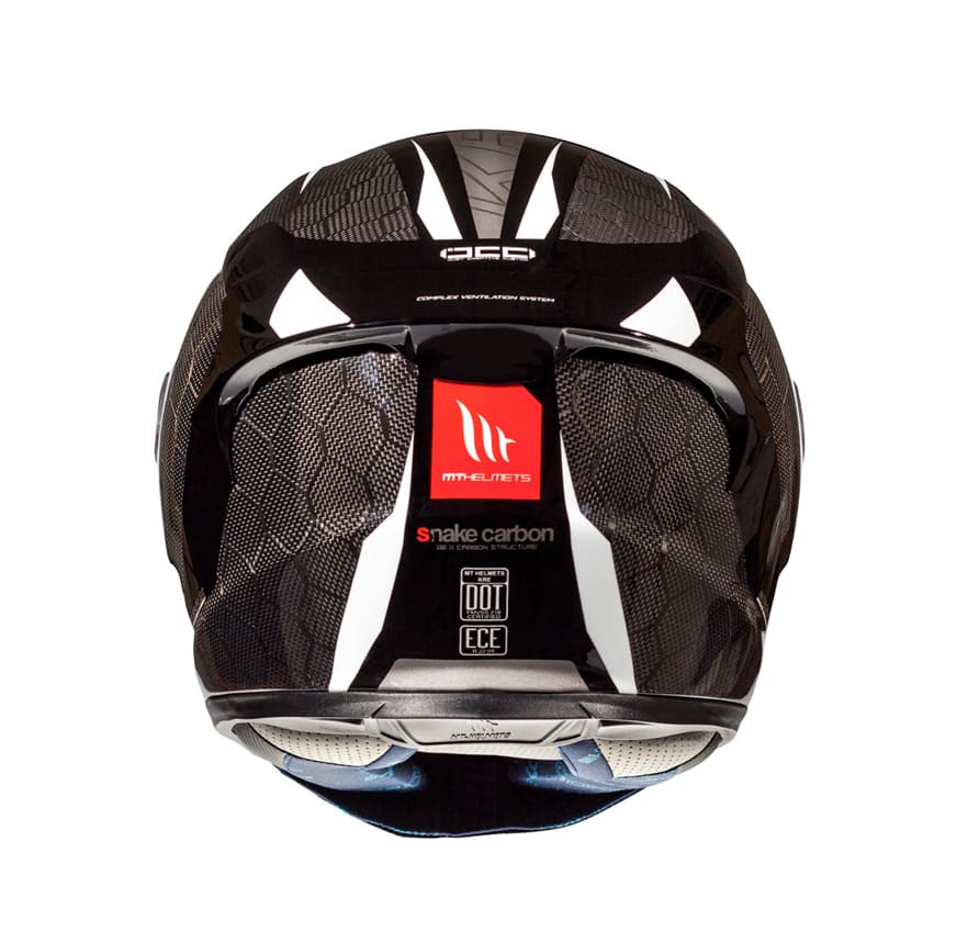 CASCO MT KRE SNAKE CARBON 2.0 A0 BLANCO BRILLO4